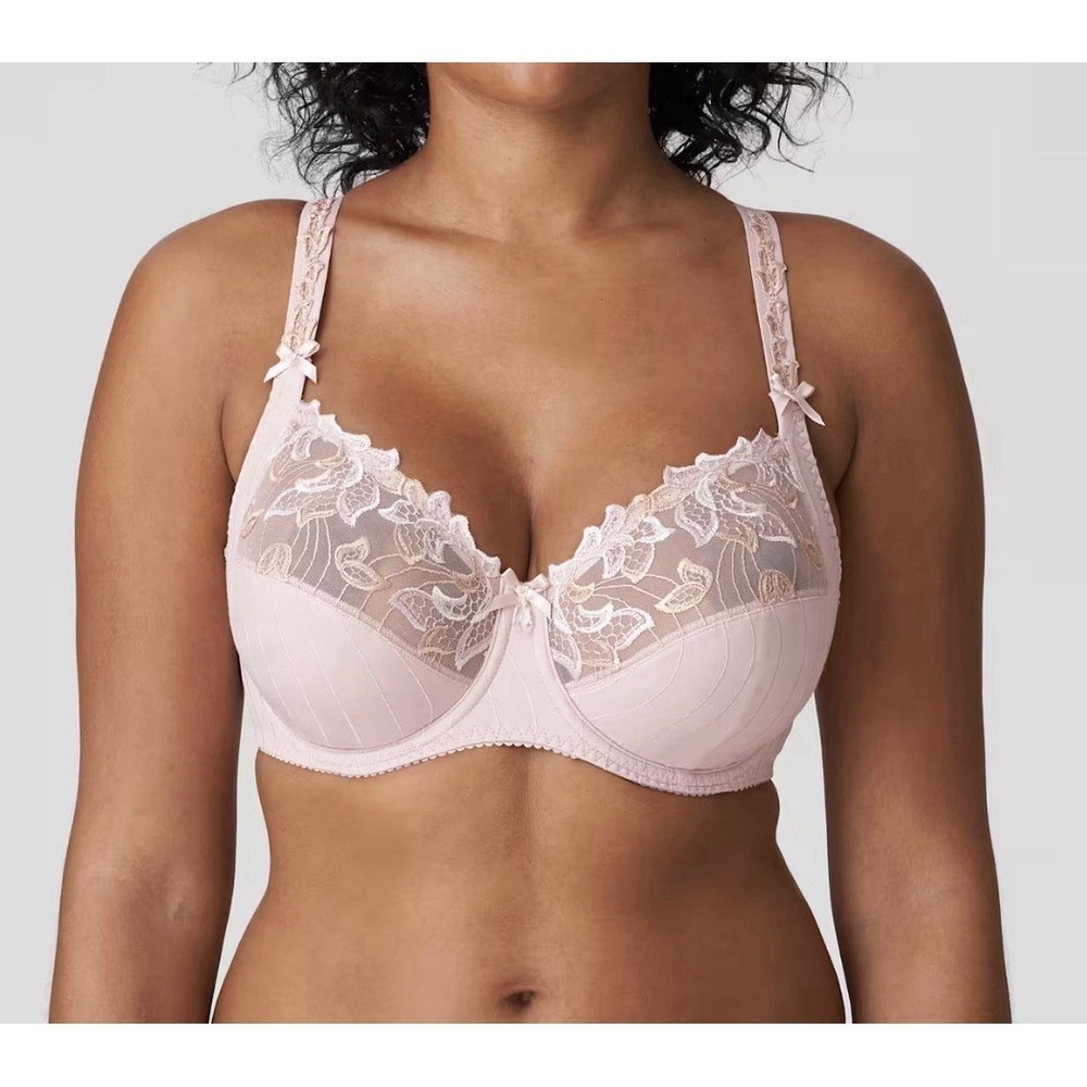 NEW WITH TAGS PRIMA DONNA DEAUVILLE SEAMED BRA 016-1811 FIFTIES PINK SIZE 30 H